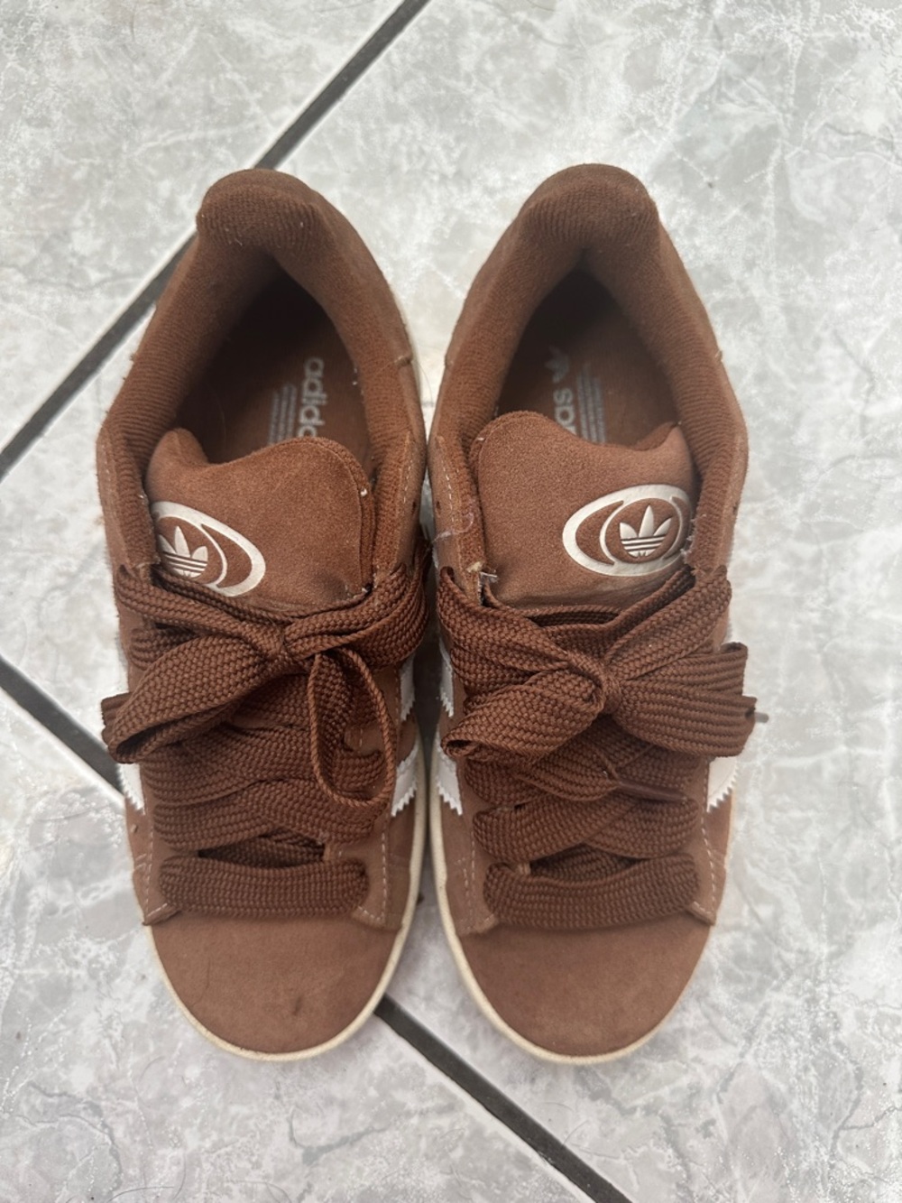 Adidas Campus Brown Suede Sneakers